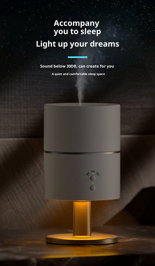 Lámpara de Escritorio con Humidificador y Luz Nocturna Silenciosa - Image 15