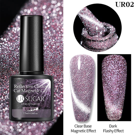 Esmalte de Uñas Gel Efecto Ojo de Gato Láser - Image 3