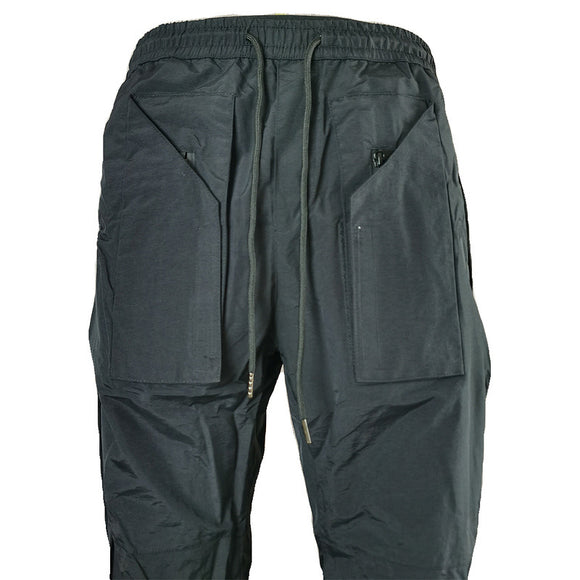 Pantalón Oversize con Cierre Lateral y Cordón Ajustable - Estilo Street Wear