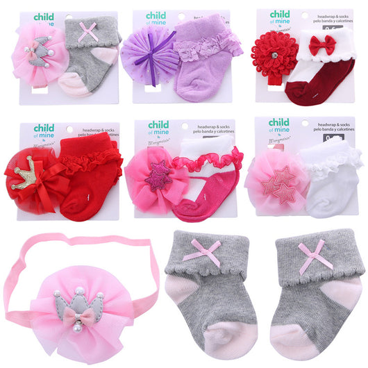 Calcetines para Bebé Niña con Moño Princesa Adorable - Image 10