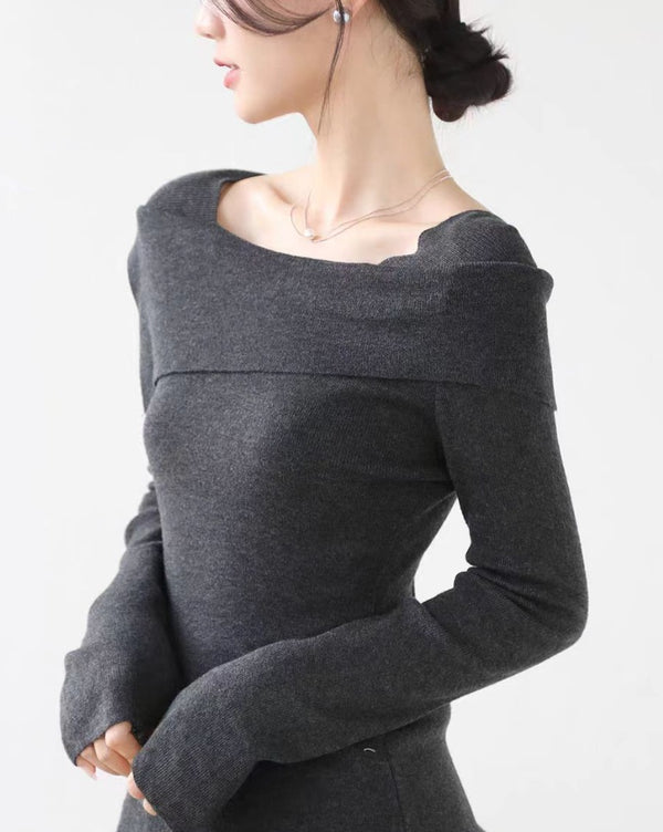 Suéter Cuello Solapa Elegante para Mujer - Colección Otoño Invierno - Image 6