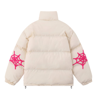 Chaqueta Acolchada de Cuero PU con Forro de Algodón Grueso para Hombre - Image 5