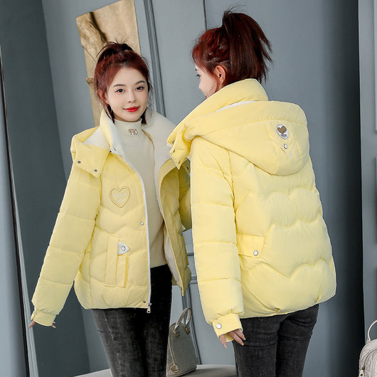 Abrigo Cálido Estilo Coreano Oversize Versátil - Image 8