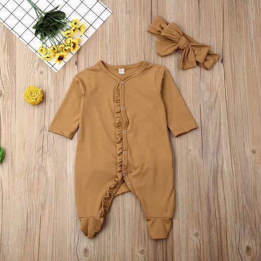Mameluco Infantil con Volantes - Conjunto Elegante para Niños - Image 15