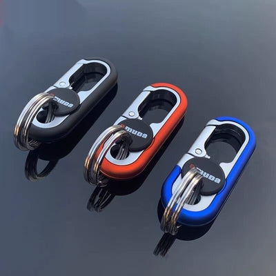 Llavero Metálico Elegante para Hombre - Diseño Minimalista