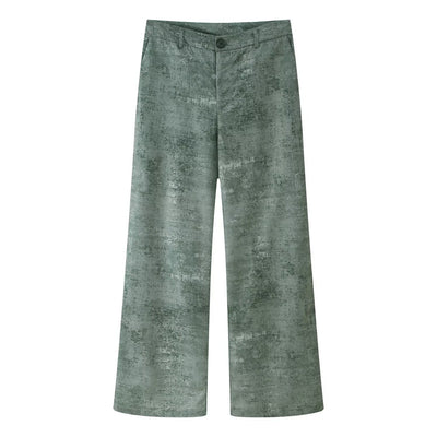 Conjunto de Dos Piezas: Blusa Bordada y Pantalón Pierna Ancha - Image 13