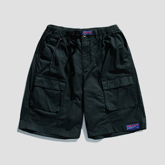 Pantalones Casuales Sueltos Ins Tide - Corte Cinco Puntos Versátil - Image 3