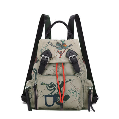 Mochila Oxford con Cordón Ajustable de Gran Capacidad - Image 17