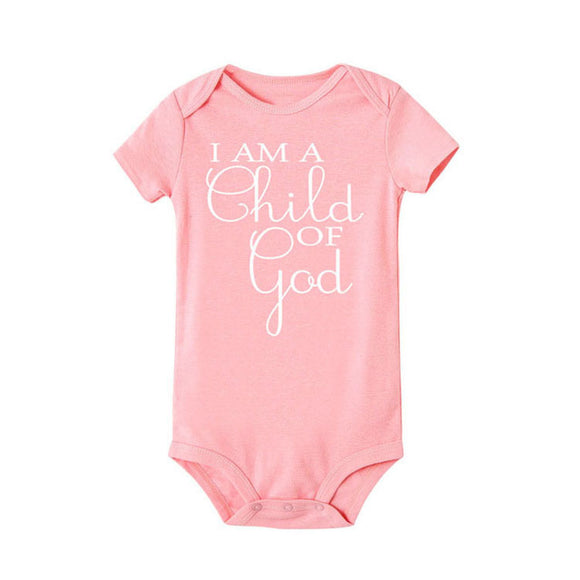 Body Infantil de Manga Corta con Diseño de Letras