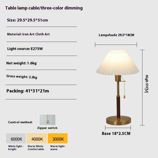 Lámpara de Pie Vintage con Pliegues - Iluminación Elegante de Diseño Retro - Image 6