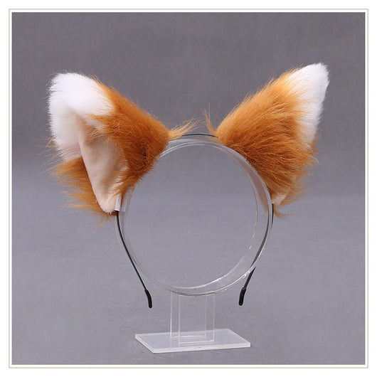 Orejas de Zorro Lolita de Peluche Hecho a Mano Estilo Japonés - Image 5