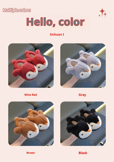 Pantuflas Térmicas Pingüino Esponjosas para Niños y Niñas - Image 22
