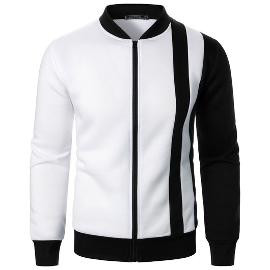 Chaqueta Hoodie Multicolor con Cierre y Cuello Alto - Image 5