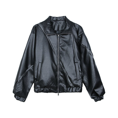 Chaqueta de Contraste con Cuello Distintivo para Hombre - Image 8