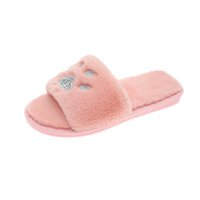 Pantuflas de Algodón con Suela Suave - Zapatos Cálidos para el Hogar - Image 2