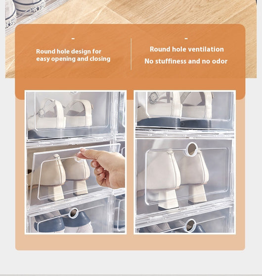 Caja Organizadora Transparente Plegable para Zapatos - Image 19