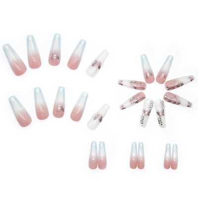 Parches de Uñas Diamante Mariposa Ballet Trapezoidales - Image 3