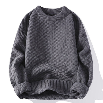 Suéter Cuello Redondo para Hombre - Otoño e Invierno - Image 6