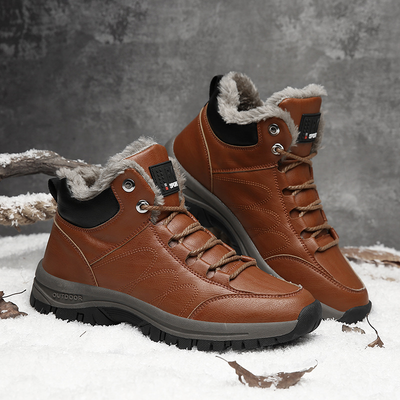 Botas de Invierno para Hombre en Cuero Premium con Forro Térmico - Image 24