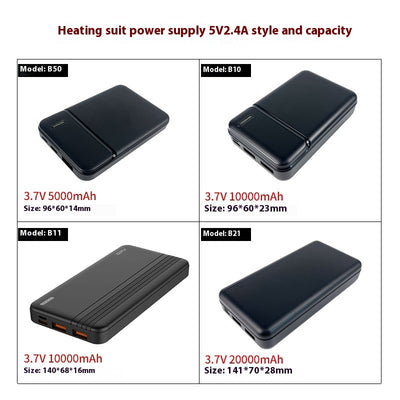 Batería Portátil con Tecnología de Calefacción para Ropa - Image 7