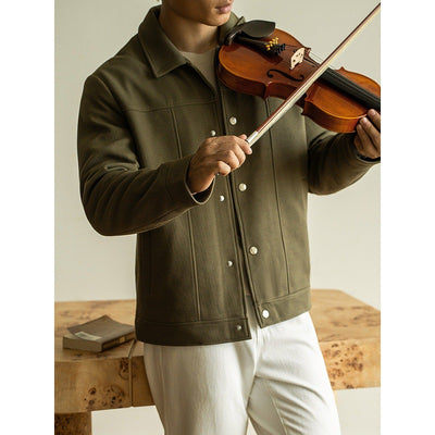 Abrigo Ejecutivo de Textura Americana para Hombre - Image 3