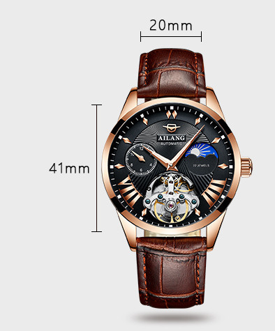 Reloj Automático Mecánico para Hombre con Esqueleto Visible y Resistencia al Agua - Image 15