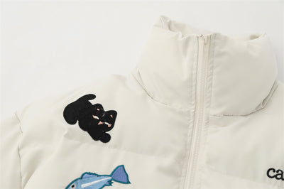 Chaqueta de Algodón para Hombre XINGX con Parche de Mariposa - Image 14