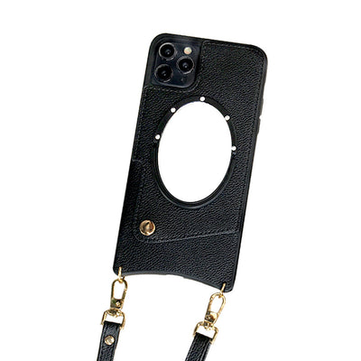 Funda Diagonal para Celular con Bolsillos de Tarjeta y Correa - Image 16
