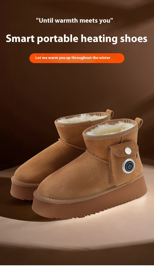 Botas Térmicas Eléctricas con Forro de Lana - Impermeables para Hombre y Mujer - Image 19