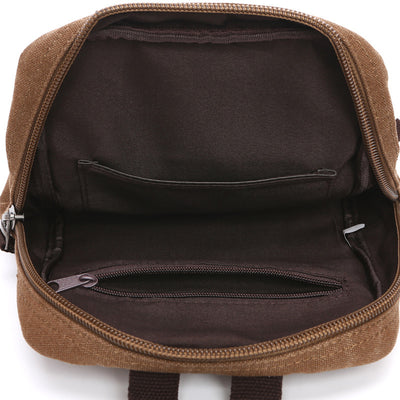 Bolsa Mensajera de Lona para Hombre - Diseño Moderno de Un Hombro - Image 6