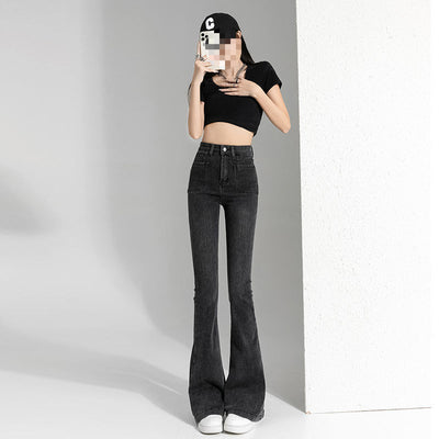 Jeans Acampanados Primavera Otoño Mujer Hot Girl - Image 7