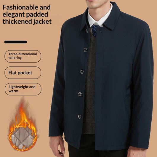 Chaqueta Acolchada de Grafeno para Hombre - Invierno y Otoño - Image 2