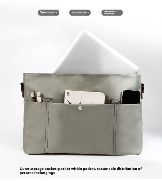 Bolsa Bandolera Casual de Lona para Hombre - Image 11