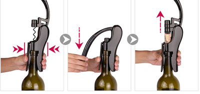 Abridor de Botellas de Vino Profesional en Aleación de Zinc - Image 5