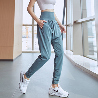 Pantalones Deportivos Holgados de Cintura Alta para Mujer - Image 11