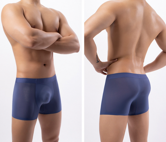 Bóxers Ultra Delgados Ice Silk para Hombre - Transpirables sin Marcas - Image 13