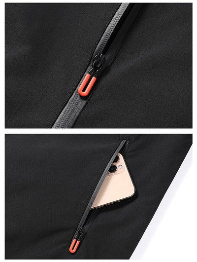 Chaqueta Deportiva Casual para Hombre Cuello Alto Otoño - Image 9