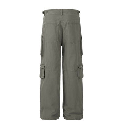 Pantalones Cargo Multibolsillos Americanos para Hombre - Image 13