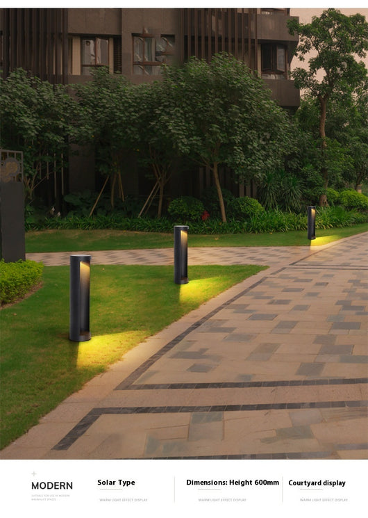 Lámpara Solar LED Semicircular Impermeable para Jardín y Exterior - Image 22