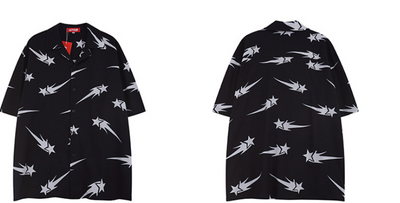 Camisa Retro Estilo Costa Oeste Manga Corta - Image 7