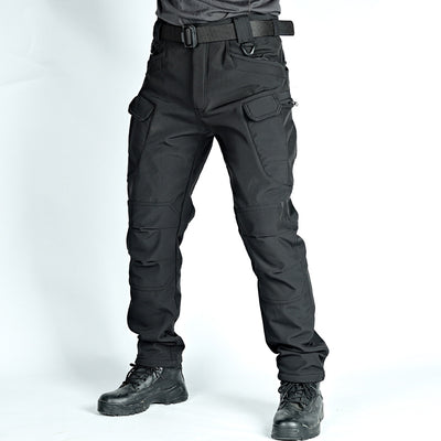 Pantalones Tácticos Invierno Hombre - Forro Polar Impermeables Shark Skin - Image 21