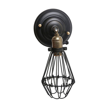 Lámpara de Pared Industrial Estilo Loft Hierro Forjado Vintage - Image 9