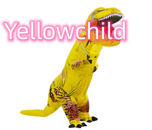 Disfraz Inflable de Dinosaurio Tiranosaurio Rex para Cosplay - Image 19