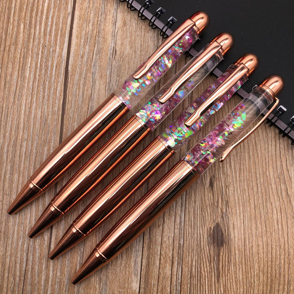 Bolígrafo de Tinta Líquida Oro Rosado Premium