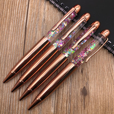 Bolígrafo de Tinta Líquida Oro Rosado Premium