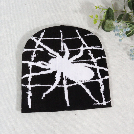 Gorro Tejido Trendy Spider Web Y2K - Image 24