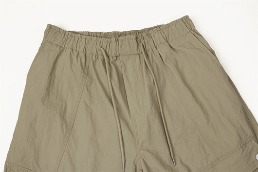 Pantalones Cargo Overol con Cordón Ajustable - Estilo Urbano Holgado para Hombre - Image 14