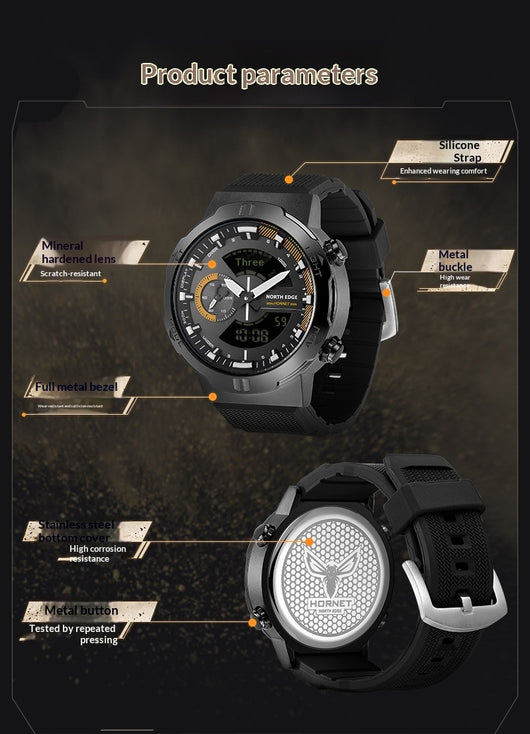 Reloj Deportivo Multifuncional con Movimiento de Cuarzo - Image 11