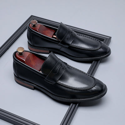 Zapatos de Cuero Minimalistas Estilo Británico para Hombre - Casuales y Formales - Image 6