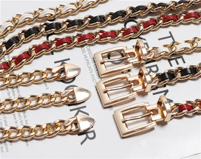 Conjunto de Falda con Cinturón y Suéter Versátil Estilo Coreano - Image 13